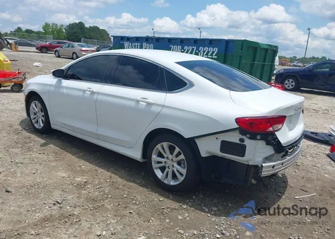 2015 Chrysler 200 Limited z USA, uszkodzony, nr VIN 1C3CCCAB5FN712607